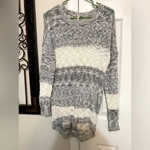 Oversized striped sweater - size small
